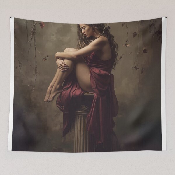 Item preview, Melancholy of the Autumn Muse designed and sold by oanaunciuleanu.