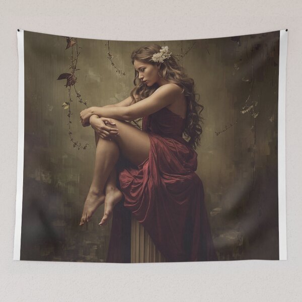 Item preview, Melancholy of the Autumn Muse designed and sold by oanaunciuleanu.