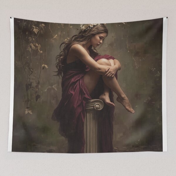 Item preview, Melancholy of the Autumn Muse designed and sold by oanaunciuleanu.