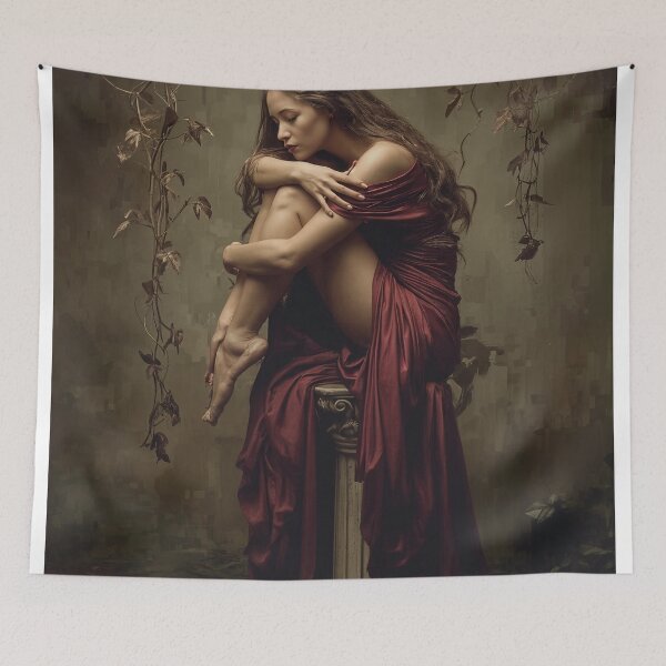 Item preview, Melancholy of the Autumn Muse designed and sold by oanaunciuleanu.