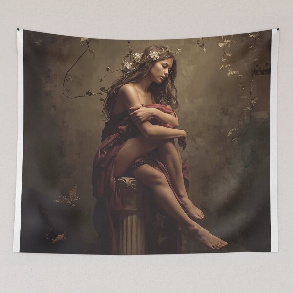 Item preview, Melancholy of the Autumn Muse designed and sold by oanaunciuleanu.