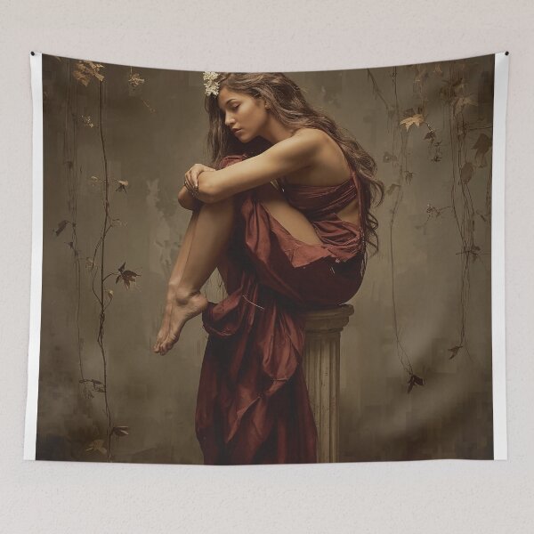 Item preview, Melancholy of the Autumn Muse designed and sold by oanaunciuleanu.