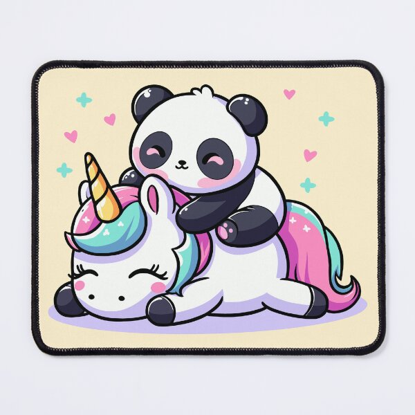 Item preview, Panda Hugging a Unicorn designed and sold by Ghost on Toast.
