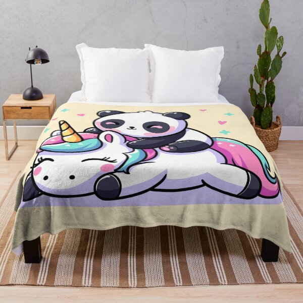 Item preview, Panda Hugging a Unicorn designed and sold by Ghost on Toast.