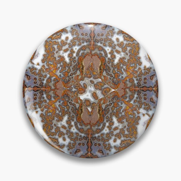 Item preview, Agate Mineral Abstract Geometric Pattern designed and sold by ArtDesignTp.