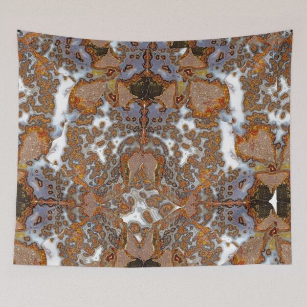 Item preview, Agate Mineral Abstract Geometric Pattern designed and sold by ArtDesignTp.