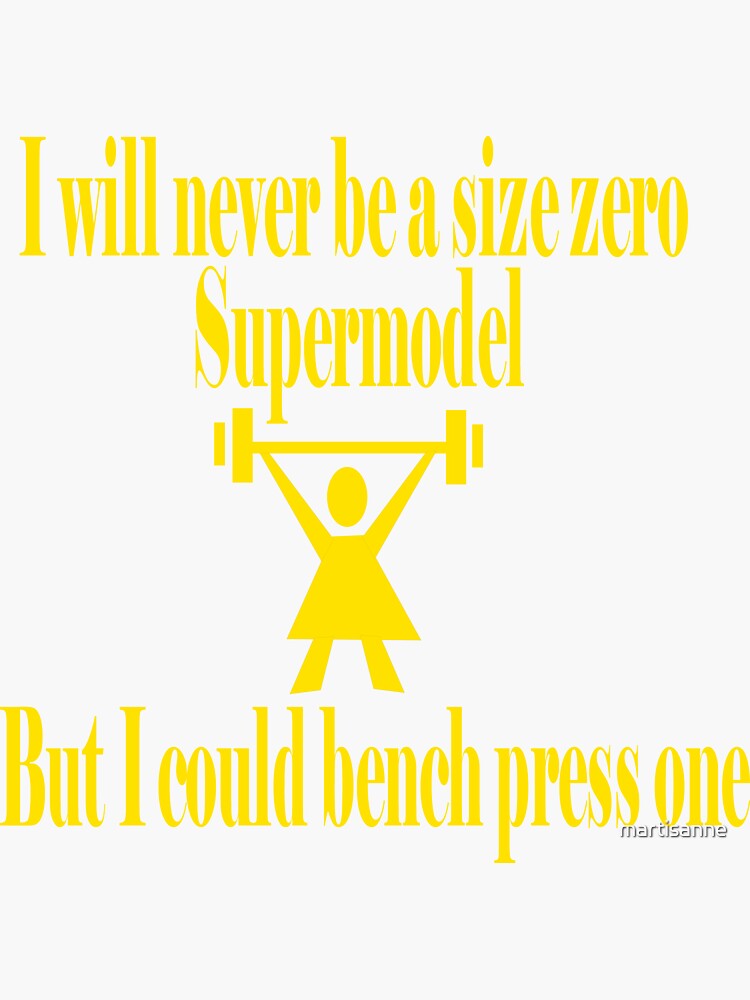 Bench Press a Supermodel in Gold by martisanne