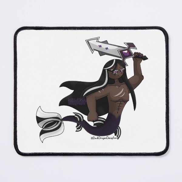 Item preview, CookieRun Mermay Day 7: Dark Cacao Cookie designed and sold by DarkDragonDeception - Claudia.