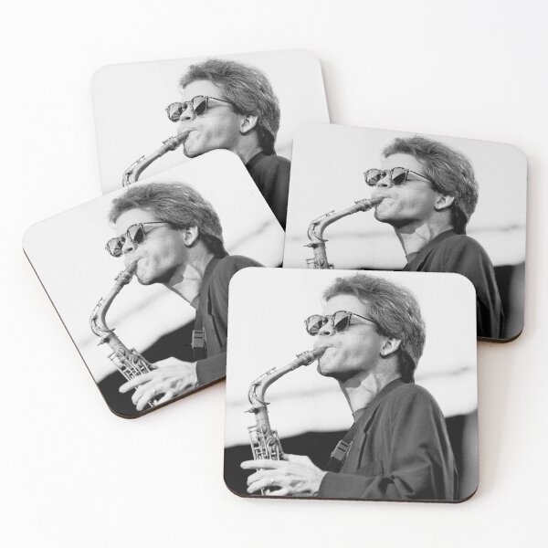 Item preview, David Sanborn - BW Photograph designed and sold by ConcertImages.
