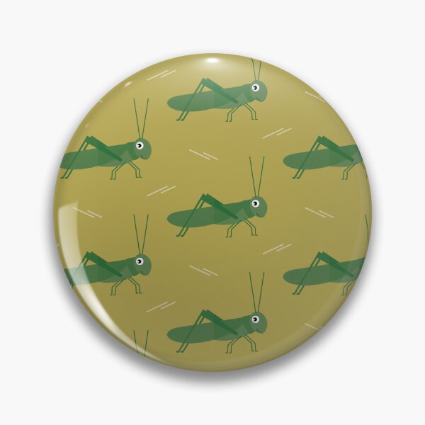Item preview, Grasshoppers on green designed and sold by reneesillus.