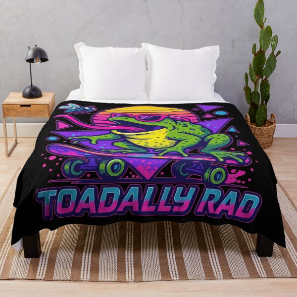 Item preview, Toadally Rad Frog Skater designed and sold by TomFrontierArt.