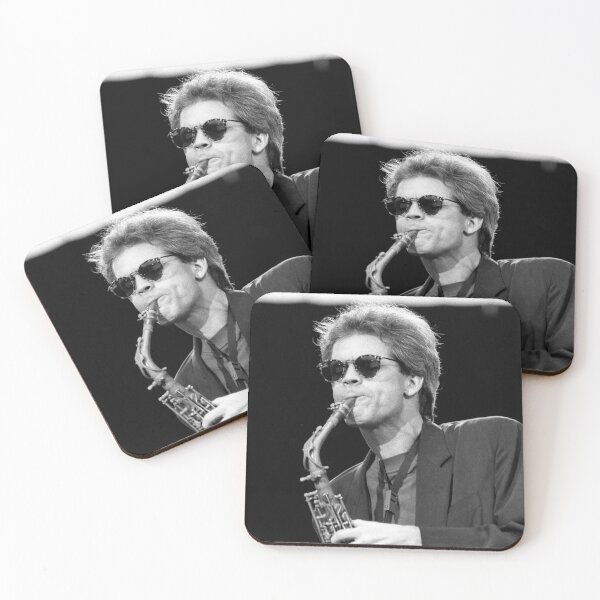 Item preview, David Sanborn - BW Photograph designed and sold by ConcertImages.