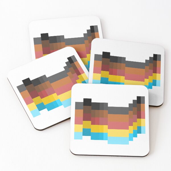 Item preview, Pixel Pride Flag Polygender designed and sold by HarveyHandcraftsandDesigns.