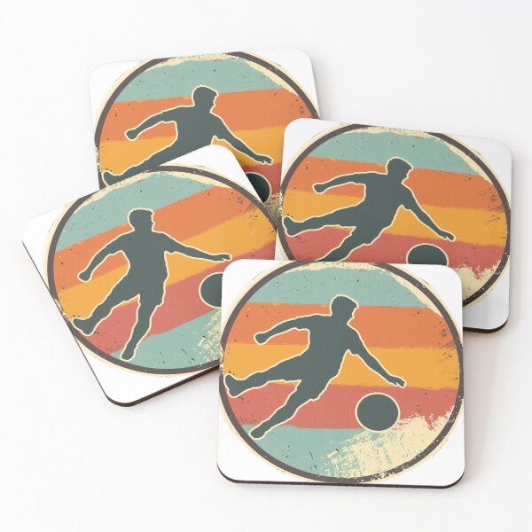 Item preview, Retro Soccer Kick – Vintage Football Art for Sports Lovers designed and sold by JenniferCreaArte .