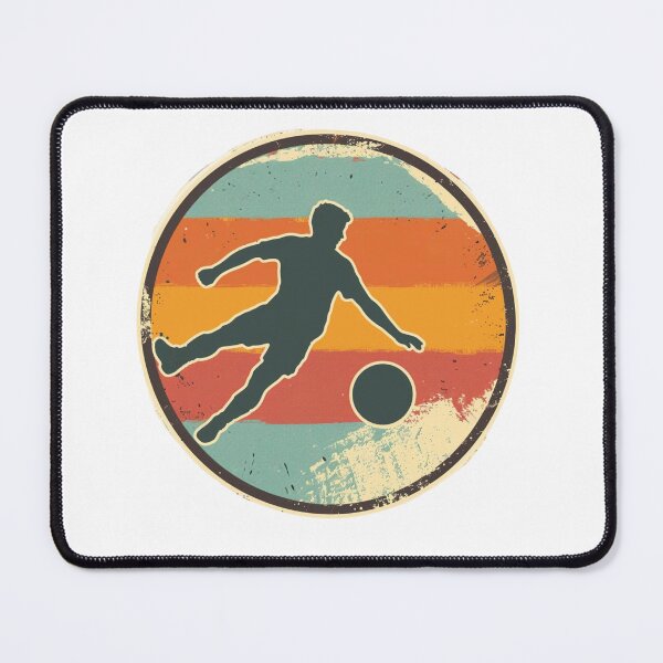 Item preview, Retro Soccer Kick – Vintage Football Art for Sports Lovers designed and sold by JenniferCreaArte .