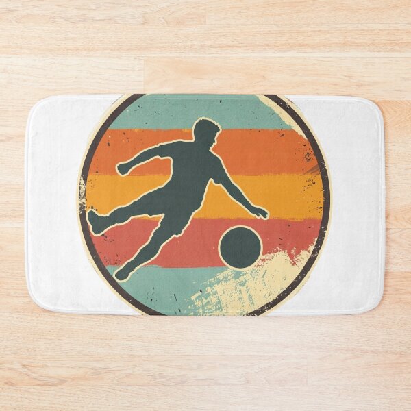 Item preview, Retro Soccer Kick – Vintage Football Art for Sports Lovers designed and sold by JenniferCreaArte .