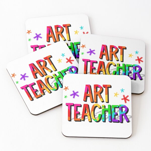 Item preview, Art Teacher Sticker designed and sold by Cara Bailey Studios.