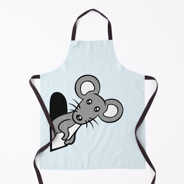 Item preview, Mouse looks out of a Wall Hole Pet Rat Cute Funny designed and sold by shirt-o-mat.