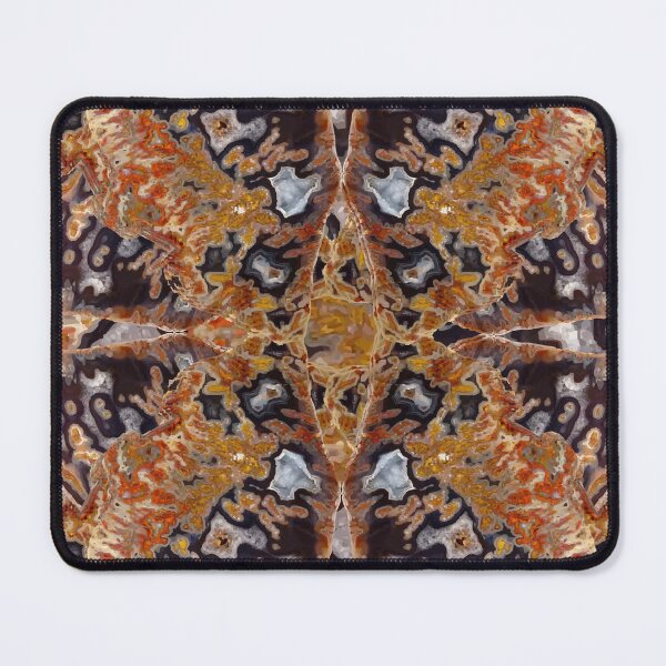 Item preview, Agate Mineral Butterfly Inspired Abstract Pattern designed and sold by ArtDesignTp.