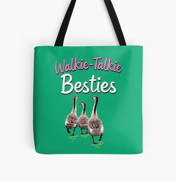 Aperçu de l'œuvre Talkie-walkie Besties Oies créée et vendue par TheDreamerWren.