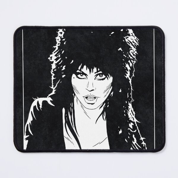 Item preview, ELVIRA - MISTRESS OF THE DARK (Black and White) designed and sold by FamousWeirdosRB.
