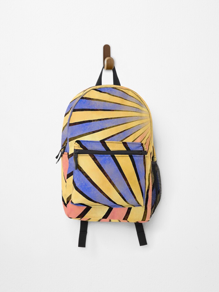 Thumbnail 1 of 3, Backpack, Light Rays designed and sold by ViaARTfactory.