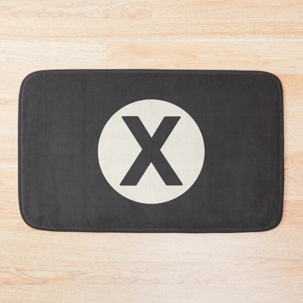 Item preview, letter x black designed and sold by ZiphGames.