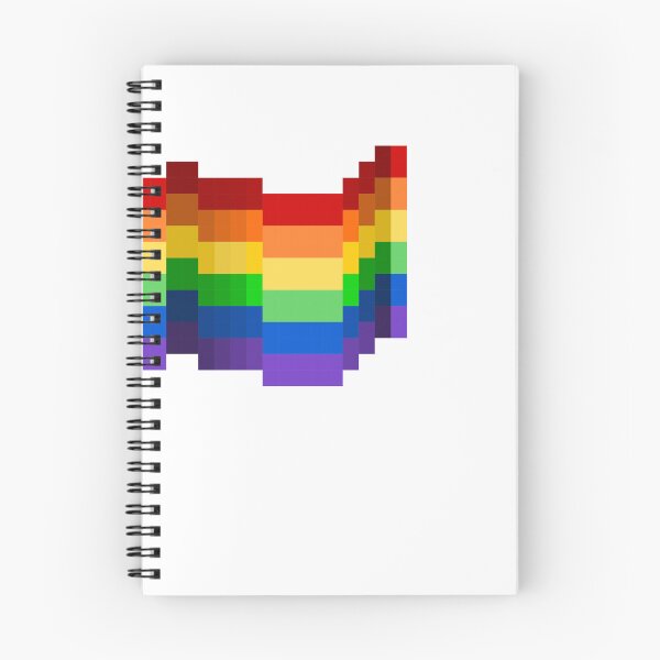 Item preview, Pixel Pride Flag Rainbow designed and sold by HarveyHandcraftsandDesigns.
