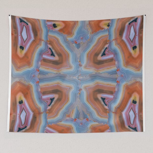 Artikelvorschau, Achat Mineral Floral inspiriert abstraktes Muster entworfen und verkauft von ArtDesignTp.