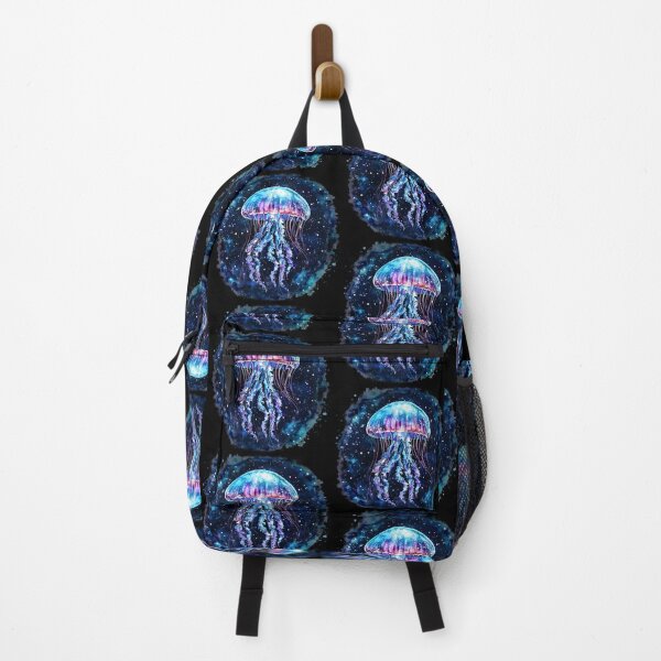 Item preview, Galaxy Jellyfish Watercolor – Mystical Cosmic Ocean Art designed and sold by Kollibri.