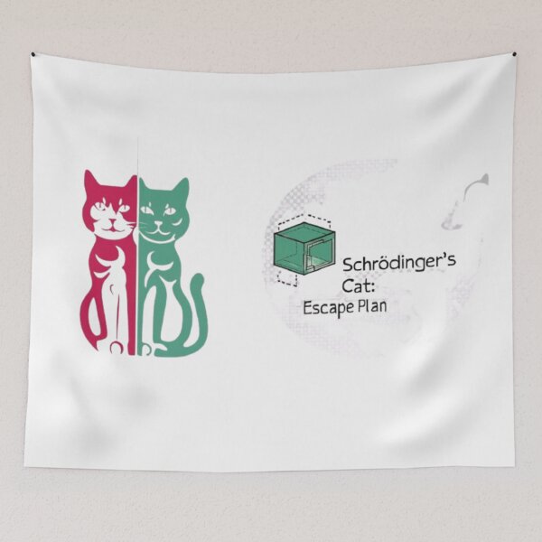 Item preview, Schrödinger’s Cat – Escape Plan designed and sold by eXtraHumans.