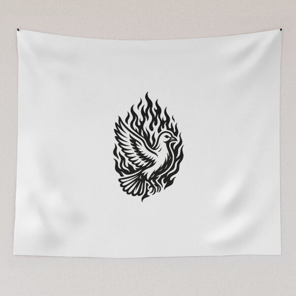 Item preview, Phoenix Dove: Rising in Flames designed and sold by TZN Wear.