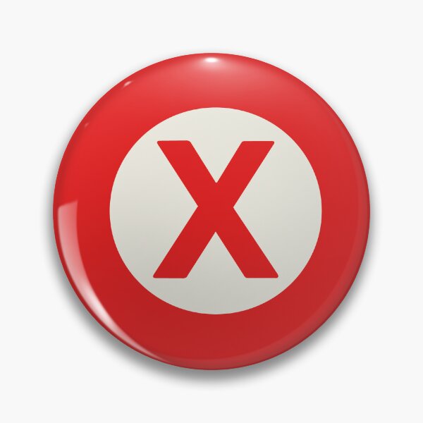 Item preview, letter x red designed and sold by ZiphGames.