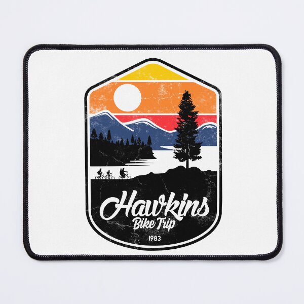 Item preview, Hawkins Bike Trip – 1983 Adventure Patch designed and sold by Eoli Studio.