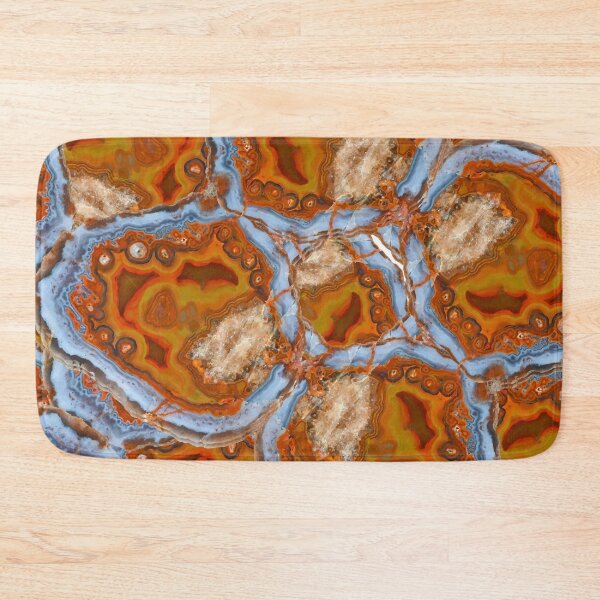 Item preview, Agate Mineral Flower Pattern designed and sold by ArtDesignTp.