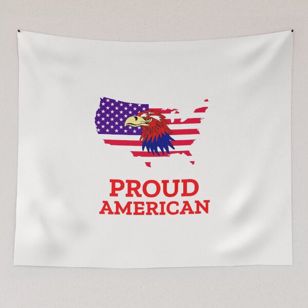 Item preview, Patriotic American Bald Eagle designed and sold by Sartoris Art.