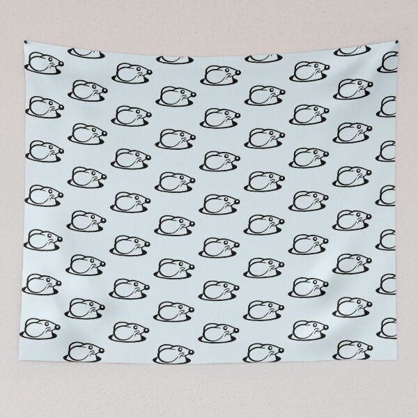 Item preview, Mouse Looks out of a Floor Hole Cute Funny Comic designed and sold by shirt-o-mat.