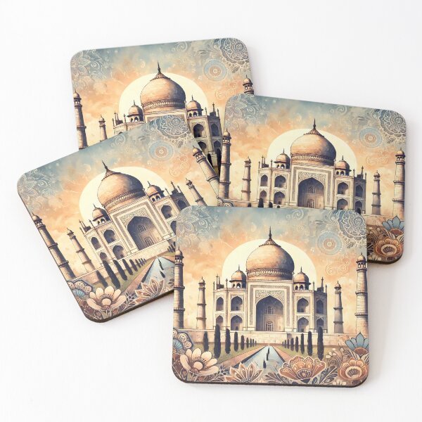 Item preview, Patterns - World Landmarks Taj Mahal designed and sold by BreezyDawnDesigns.