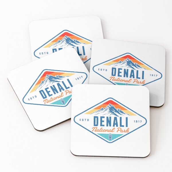 Artikelvorschau, Denali-Nationalpark Vintage Mountains entworfen und verkauft von Guarddogdrive.
