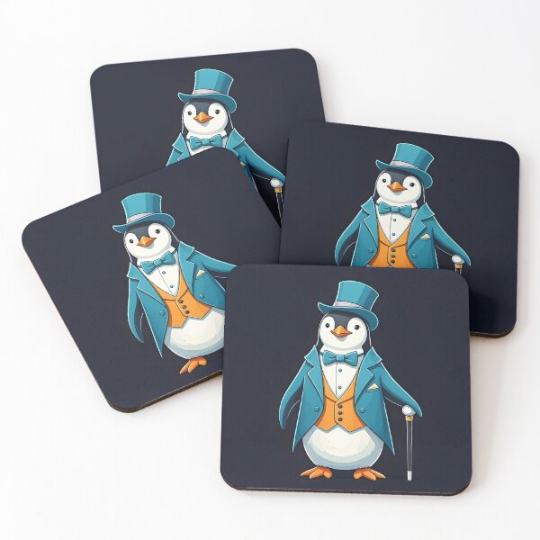 Item preview, Stylish penguin designed and sold by PrintLabStudio.