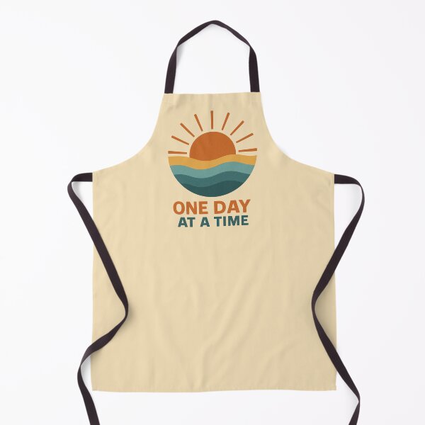 Item preview, One Day at a Time - sunrise ocean waves designed and sold by QWTees.