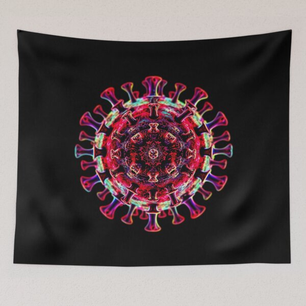 Item preview, Vibrant and Detailed COVID-19 Virus Illustration designed and sold by Cloud-Riders.