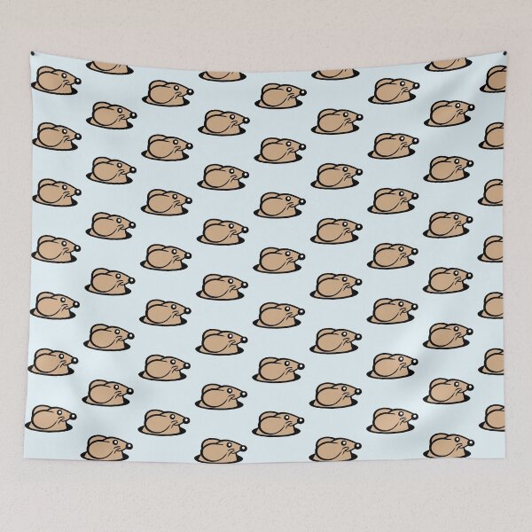 Item preview, Mouse Looks out of a Floor Hole Cute Funny Comic designed and sold by shirt-o-mat.
