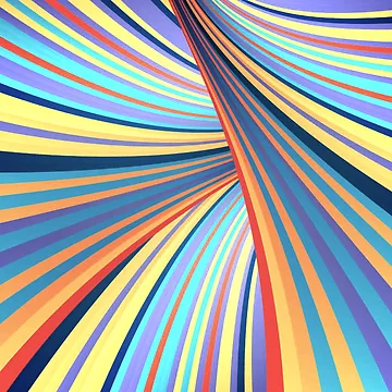 Artwork thumbnail, Color Swirl Abstract by ViaARTfactory