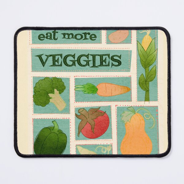 Item preview, Eat More Veggies Retro Art designed and sold by Blo0pkin.