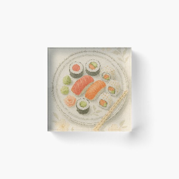 Aperçu de l'œuvre Sushi créée et vendue par Sangria-art.