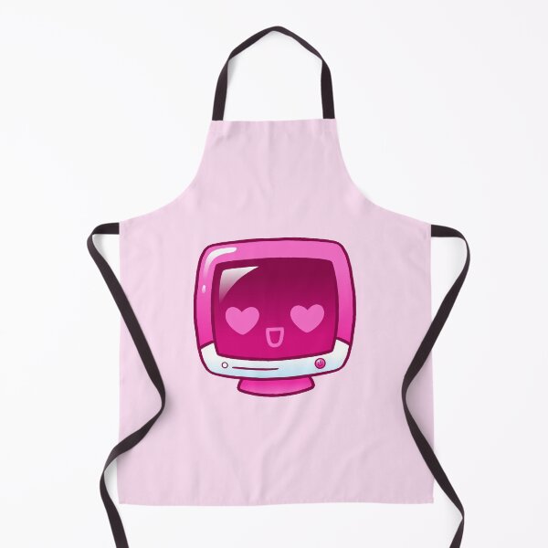 Item preview, Kawaii Pink Glossy Monitor designed and sold by kittybox.