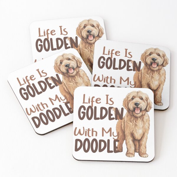 Item preview, Life is Golden with My Doodle designed and sold by Bichon Boutique.