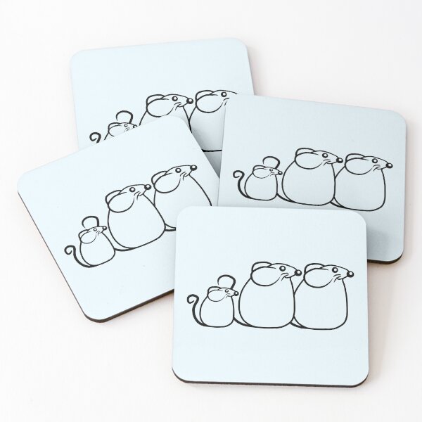 Item preview, 3 Mice Family Child Mom Dad Parents Sweet Mother designed and sold by shirt-o-mat.