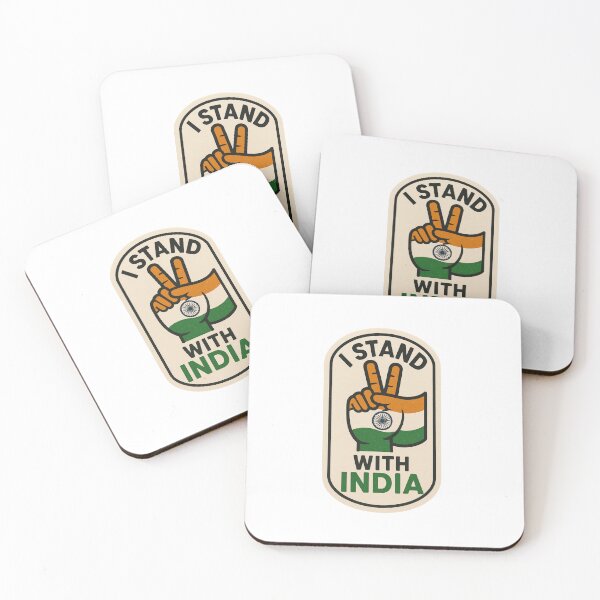Item preview, I Stand With India designed and sold by LookinFreshh.
